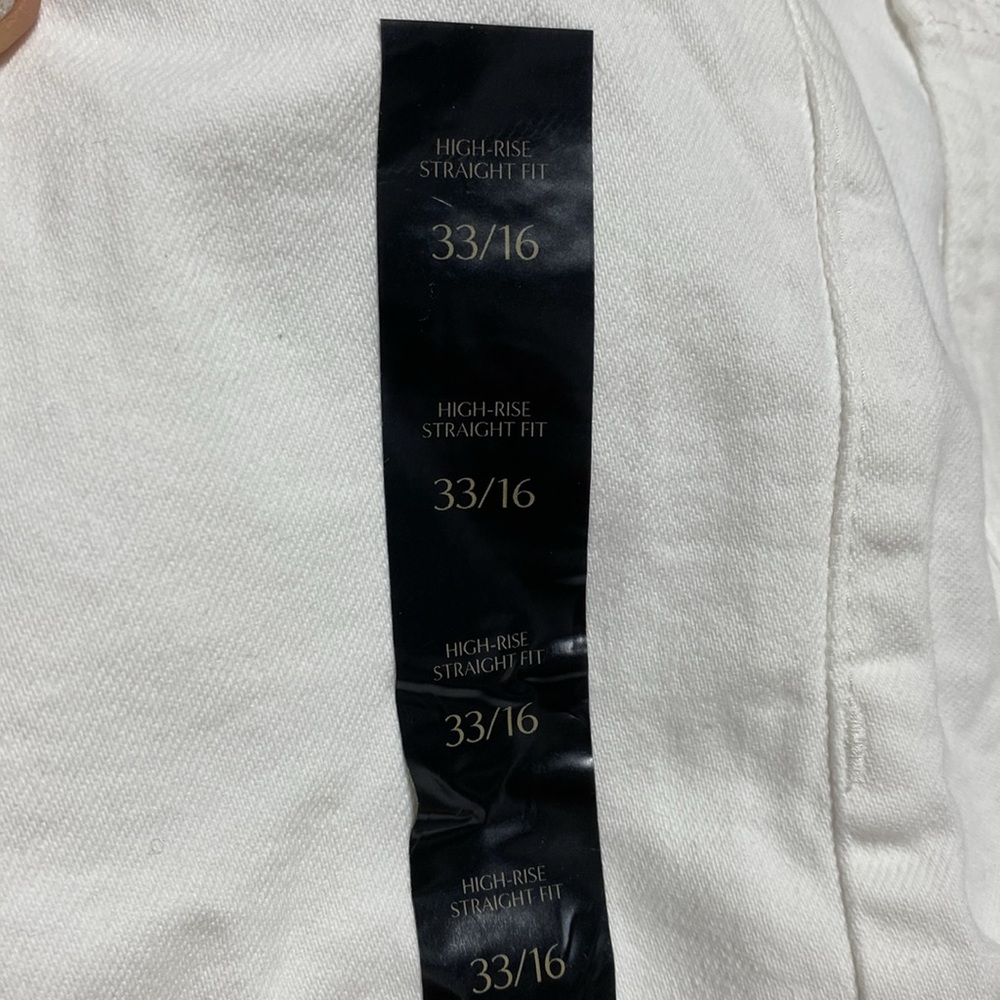 Banana Republic High Rise Straight Fit - Size 33/16 - Picture 3 of 8